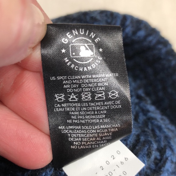 Meeko Cuffed Knit Hat with Pom - Picture 5 of 5